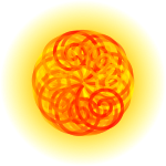 Spiral sun
